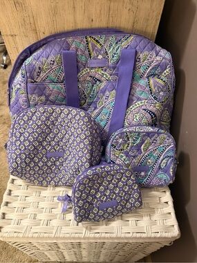 Vera Bradley Overnight Bag Set